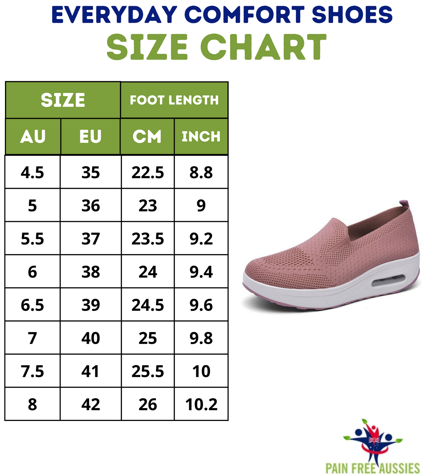 Everyday Comfort Shoes - Breathable Women Walking Shoes Slip on