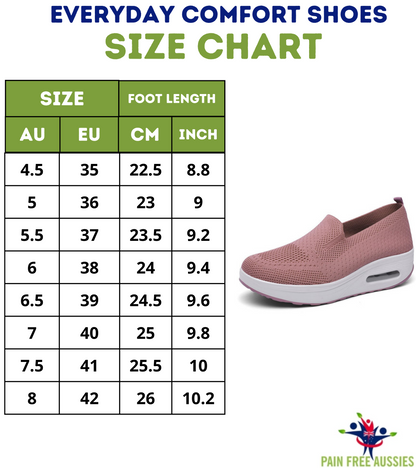 Everyday Comfort Shoes - Breathable Women Walking Shoes Slip on