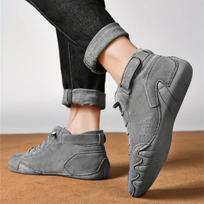 Unisex Lace-up Shoes - Barefoot & Breathable Design