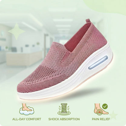 Everyday Comfort Shoes - Breathable Women Walking Shoes Slip on