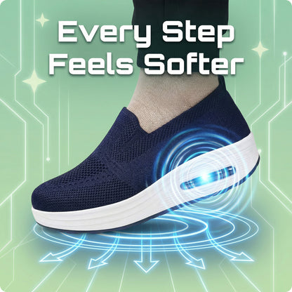 Everyday Comfort Shoes - Breathable Women Walking Shoes Slip on