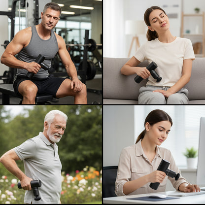 Compact Percussion Mini Massager Gun