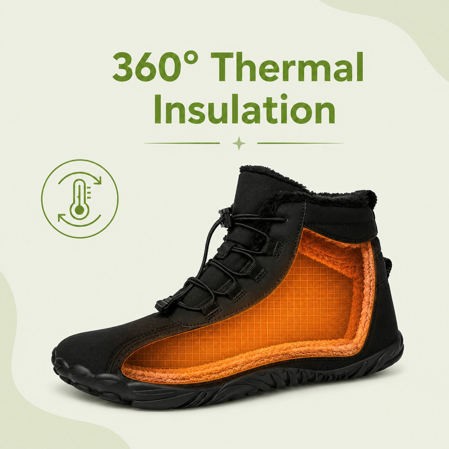 Thermal Barefoot SHOES - Comfy shoes for autumn and winter