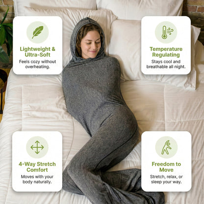 Huggy Sleep Wearable Blanket – Comfy and Machine Washable Blanket