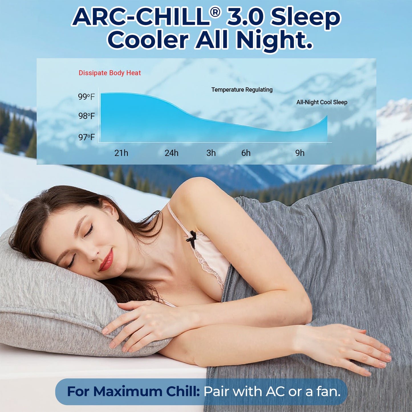 Lightweight Cooling Blanket – Soft & Temperature-Friendly Design