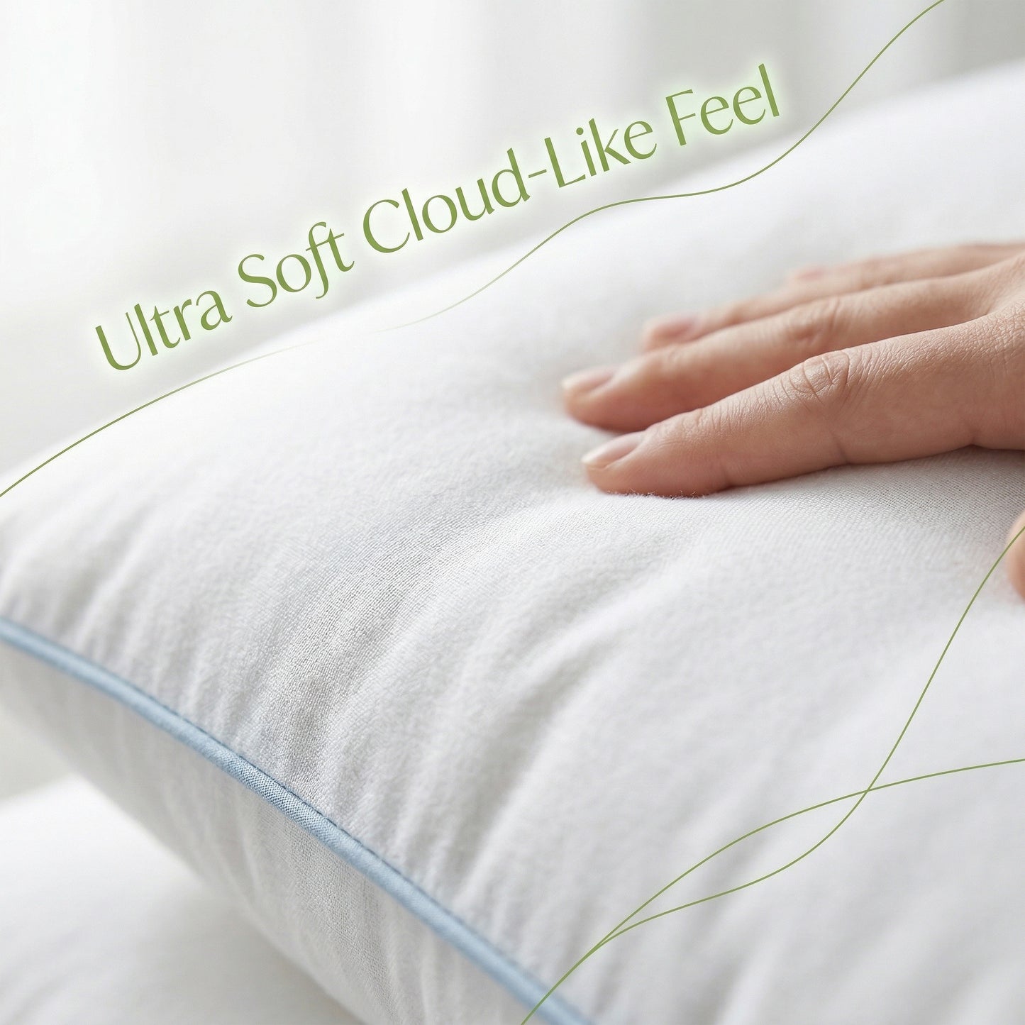Luxury Hotel Pillow -  Waterproof & Stain-Resistant