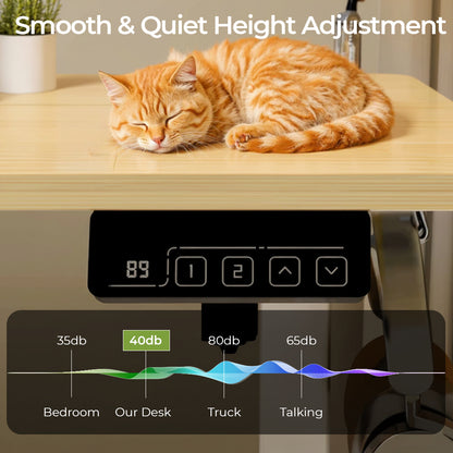 Electric Adjustable Sit-Stand Computer Table – Height-Adjustable Standing Desk