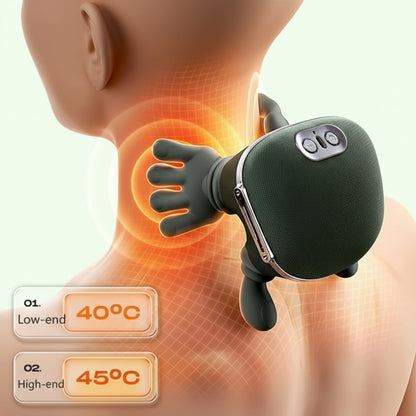 Heated Neck Massager – Wireless 4D Kneading Pillow for Relaxing Neck & Shoulder Comfort