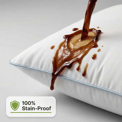 Luxury Hotel Pillow -  Waterproof & Stain-Resistant