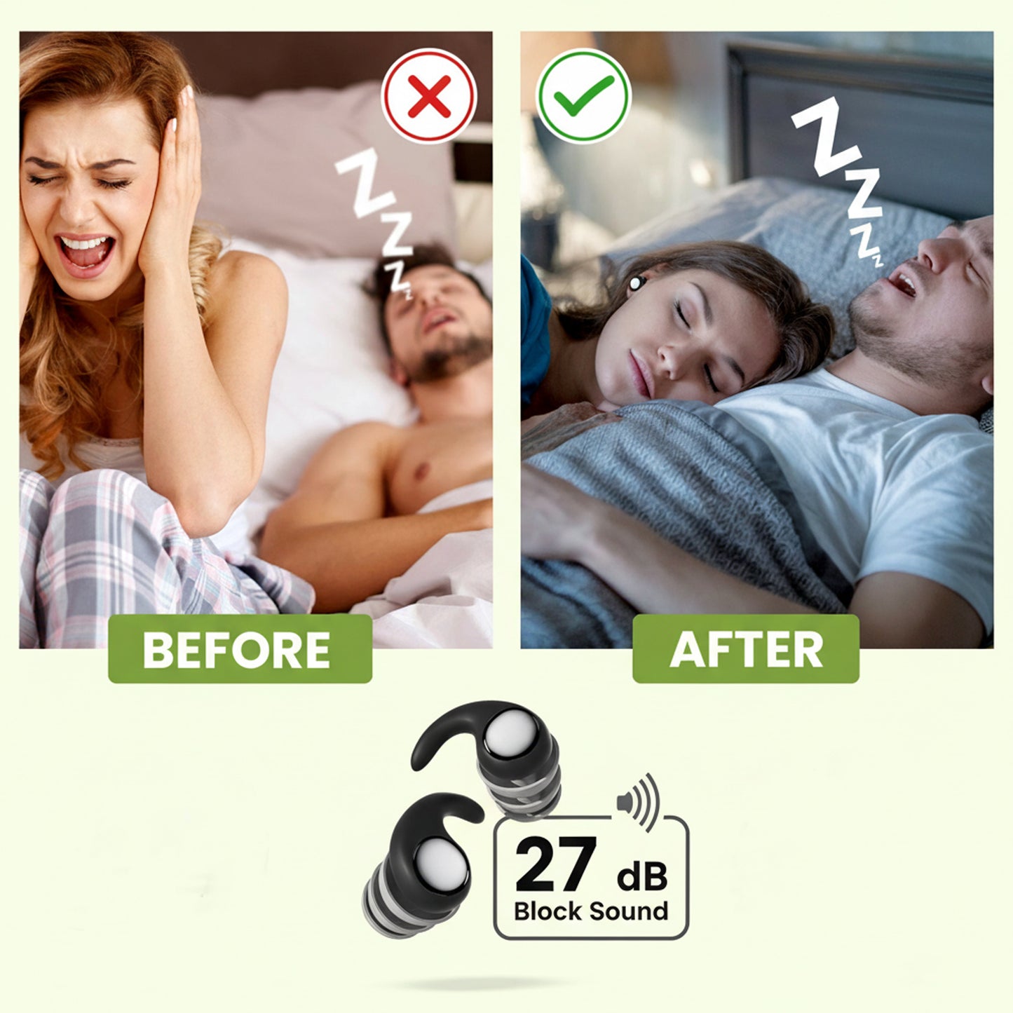 Snoring Noise Cancellation Plugs