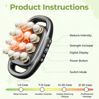 Multi-Intensity Massager – Custom Comfort & Relaxation