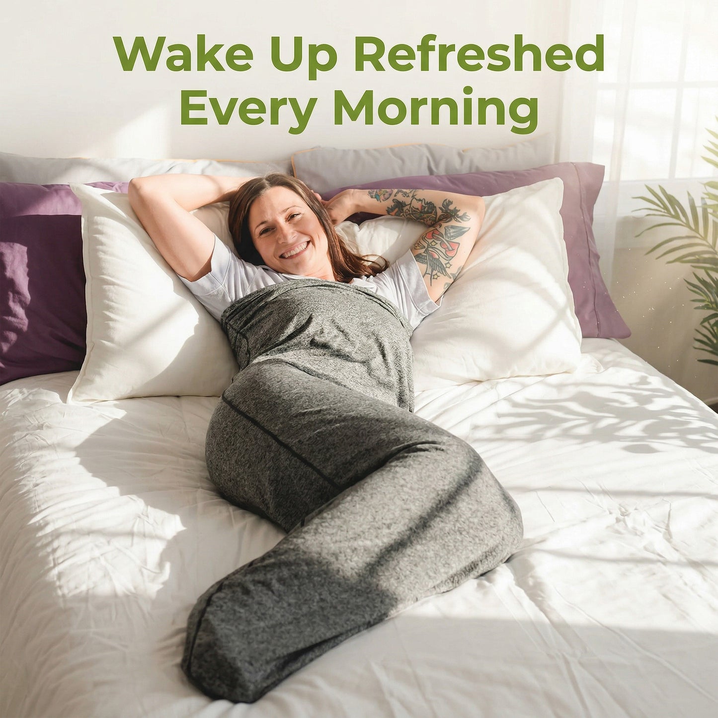 Huggy Sleep Wearable Blanket – Comfy and Machine Washable Blanket