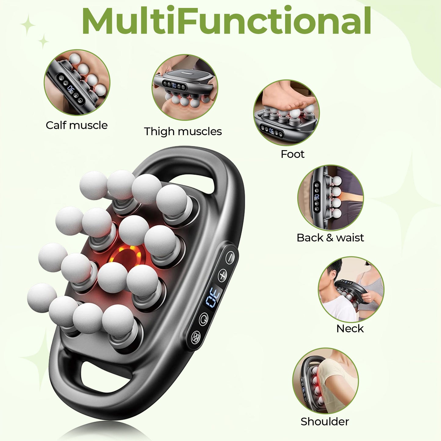 Multi-Intensity Massager – Custom Comfort & Relaxation