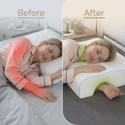 Shoulder Relief Pillow - Flexible arm positions for personalised comfort