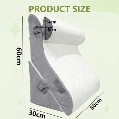 Cooling Wedge Pillow – Breathable Design & Relaxed Positioning