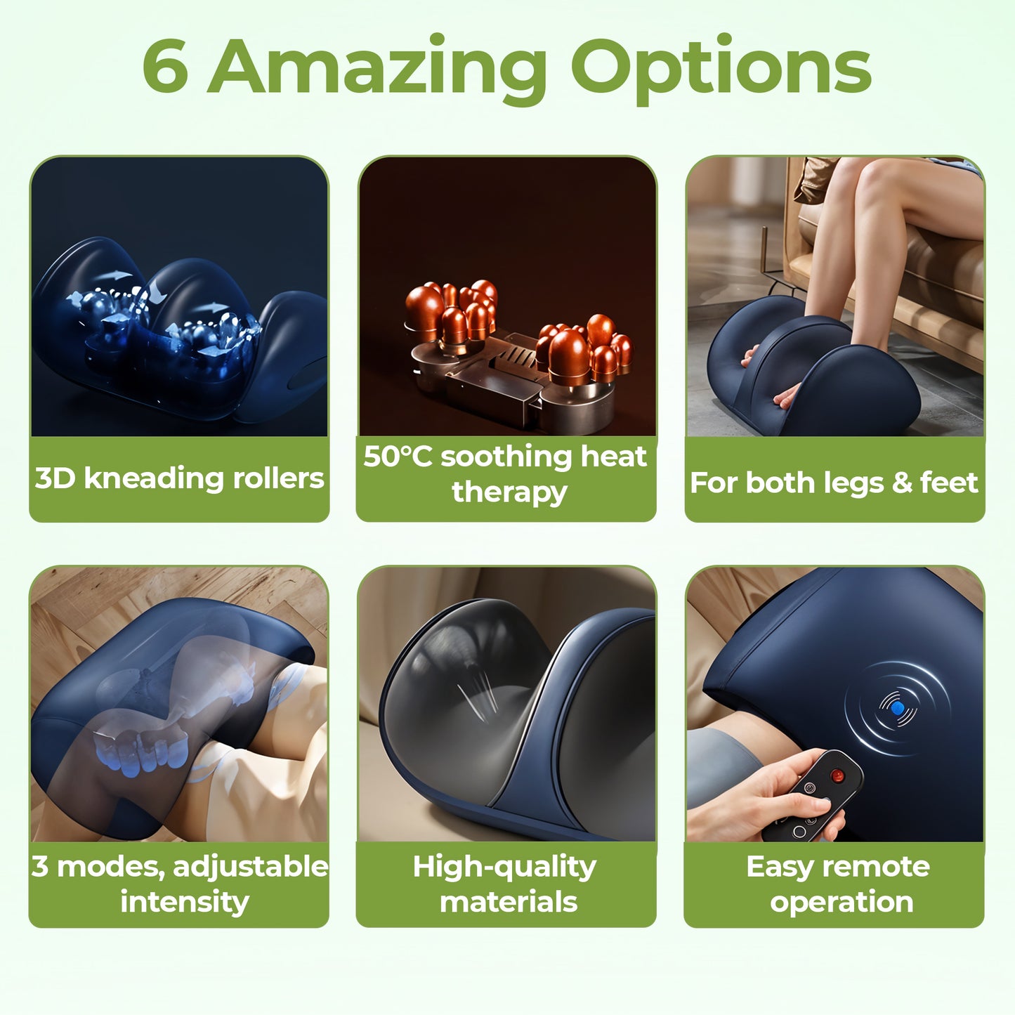 Large Foot Massager Machine – Relaxing Knead for Home Use