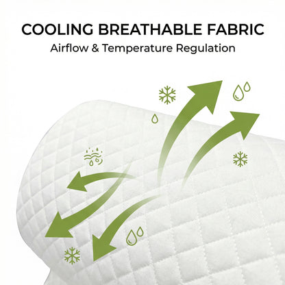 Cooling Wedge Pillow – Breathable Design & Relaxed Positioning