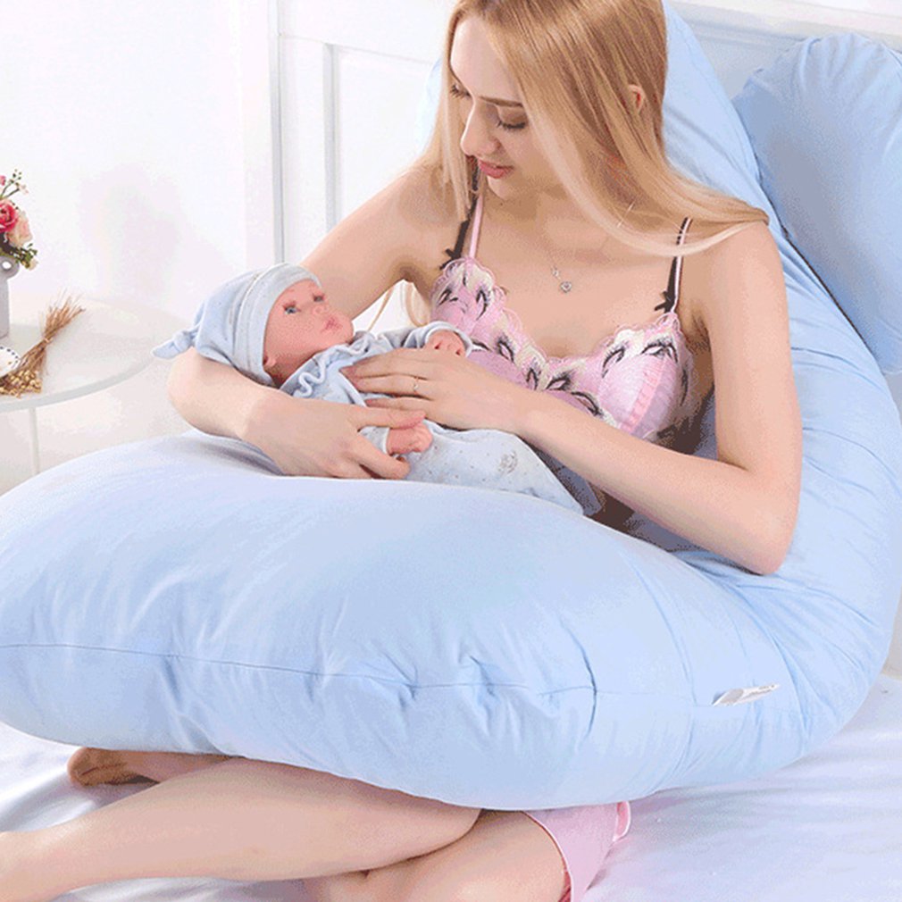 All Night Sleep Pregnancy U Pillow- Must Have for Regular Comfort & Maternity Sleep