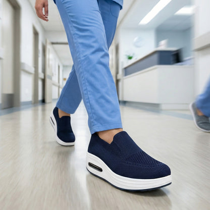 Everyday Comfort Shoes - Breathable Women Walking Shoes Slip on