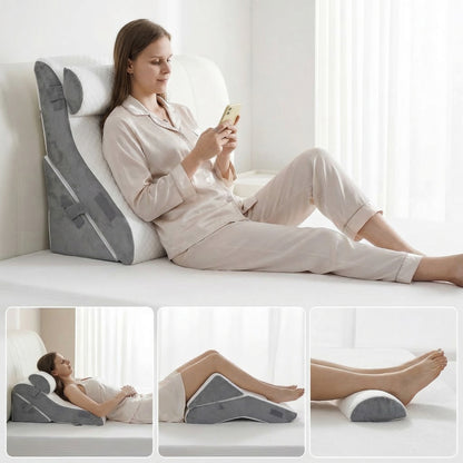 Cooling Wedge Pillow – Breathable Design & Relaxed Positioning