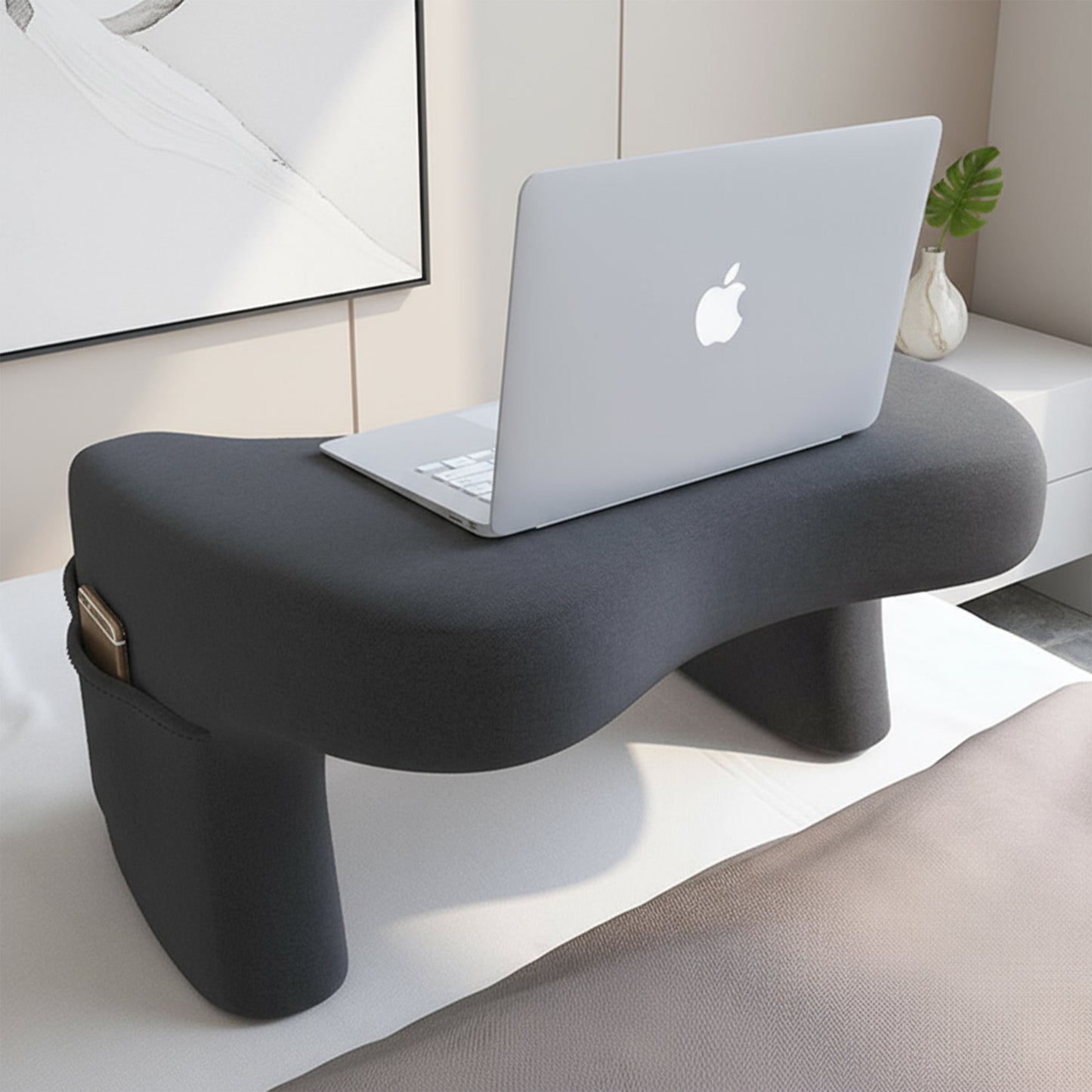 Reading & Lap Desk Pillow – Comfortable Backrest for Work, Gaming & Crafts