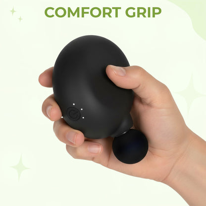 Portable Deep Tissue Massage Gun – Mini Quiet Percussion Massager with 4 Heads