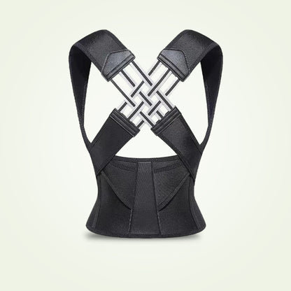 Adjustable Back Support Wearable Belt with FREE Massage Roller