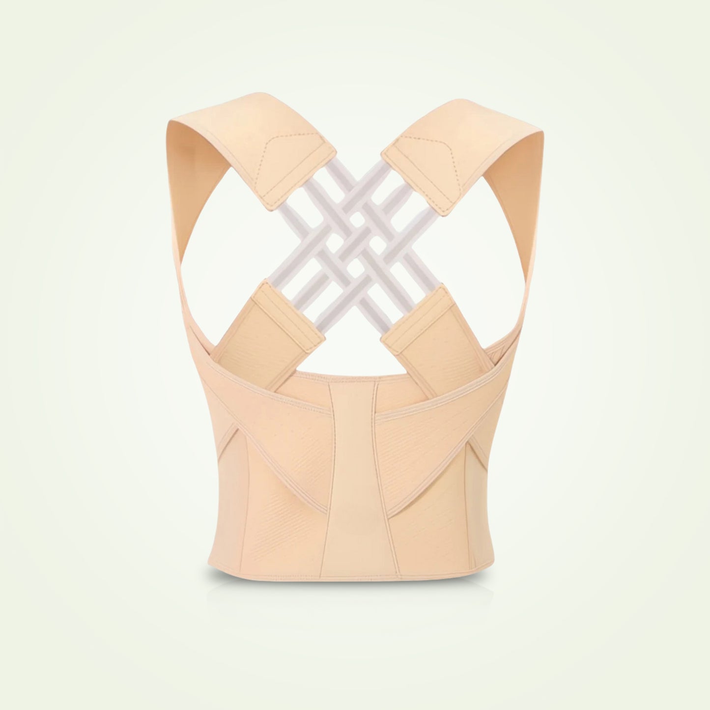 Adjustable Back Support Wearable Belt with FREE Massage Roller