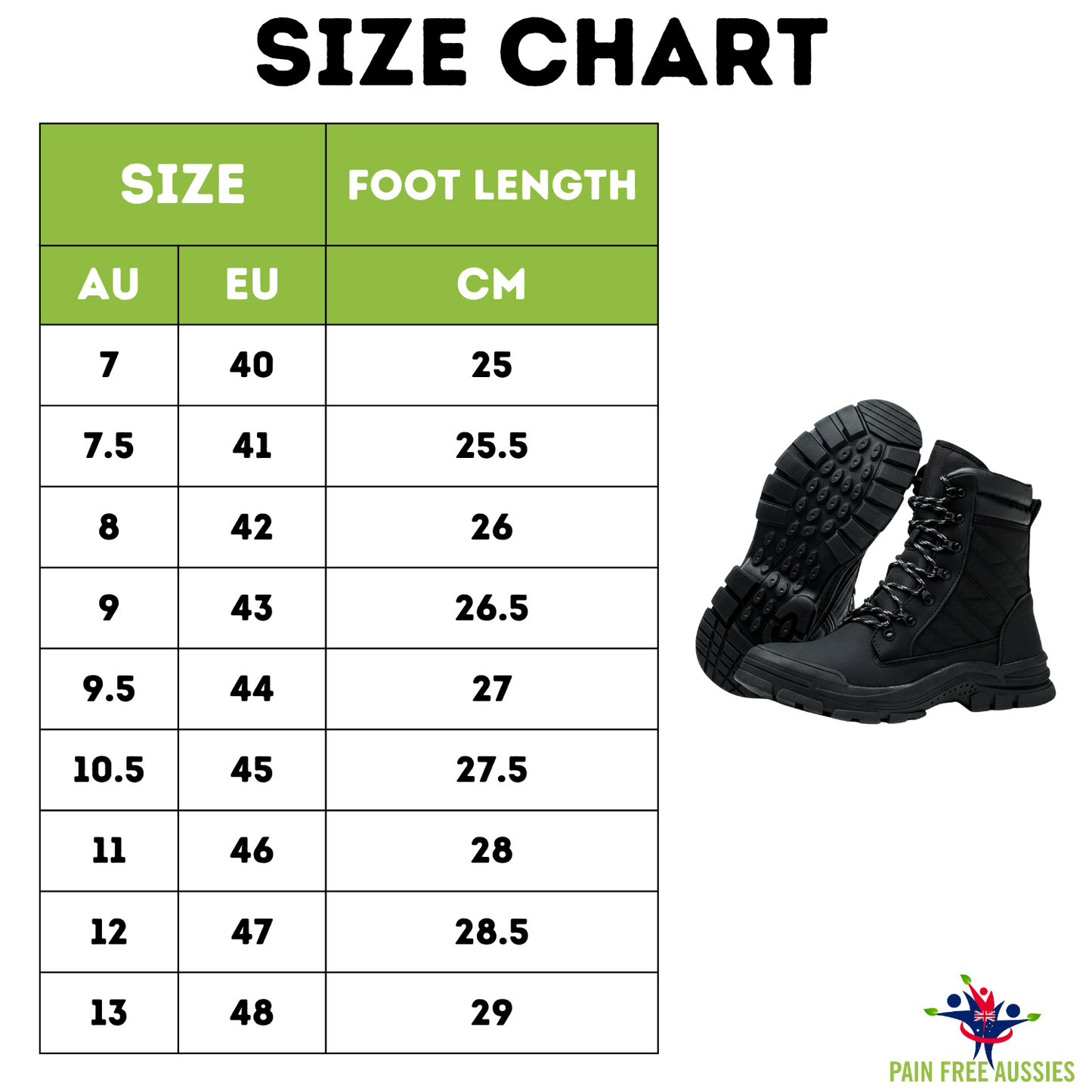 Zip Side Safety Work Boots – Durable Protection with Easy Access