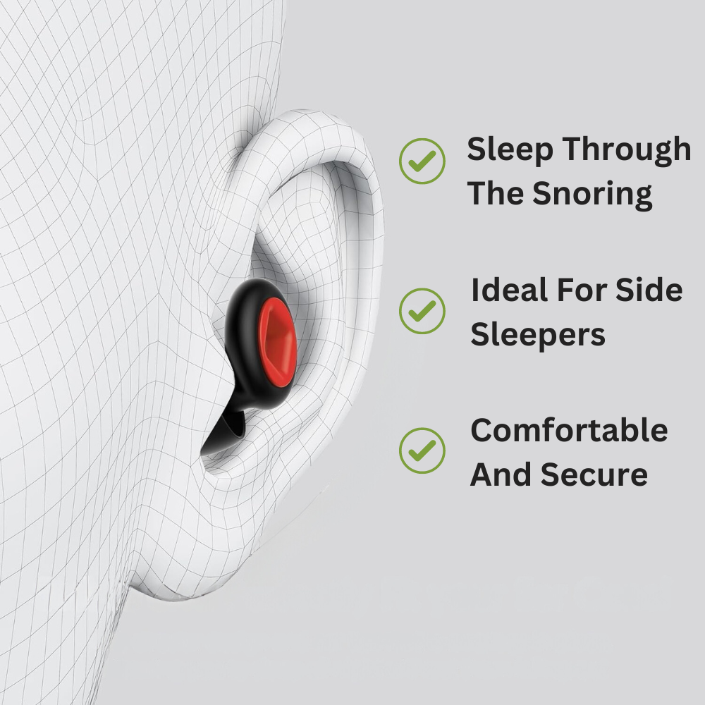 Noise Cancellation Plugs (1-Pair) - Snoring Solutions for your Partner