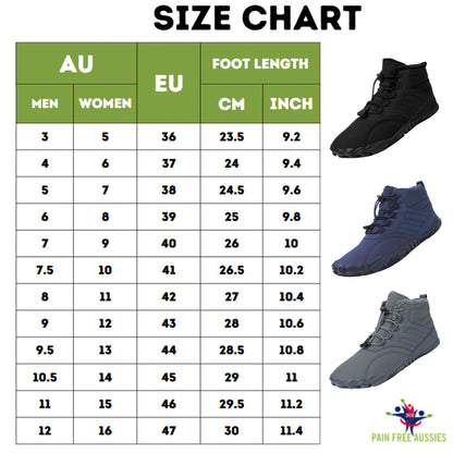 Thermal Barefoot SHOES - Comfy shoes for autumn and winter