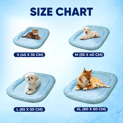 Ice Cooling Calming Pet Bed