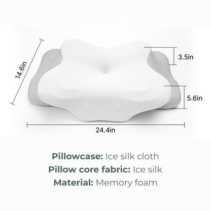 Butterfly Memory Foam Neck Pillow 2.0 - Upgraded Design
