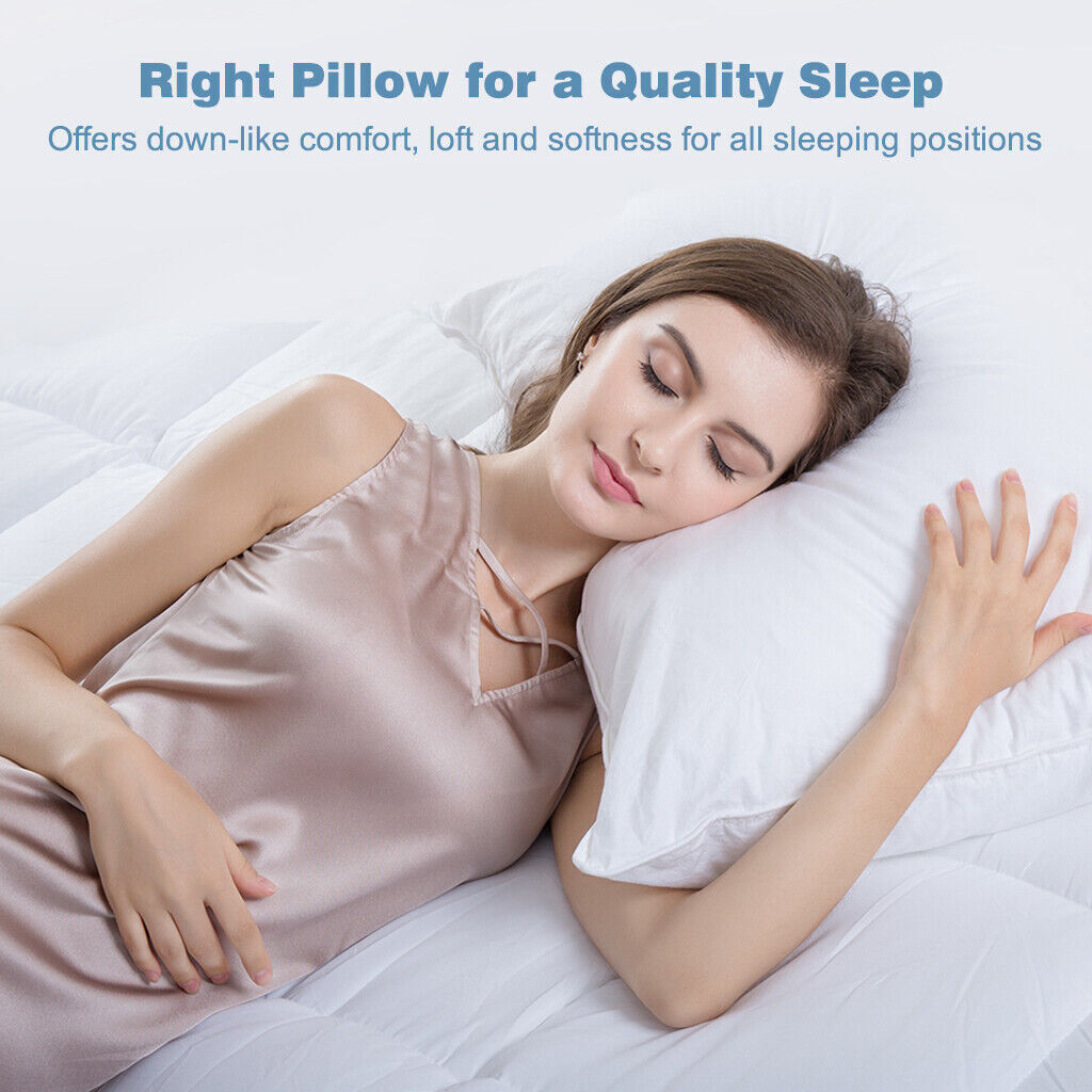 Sleeping All Night Pillow - Extra Comfort & Relaxation for Longer Hours Sleepers