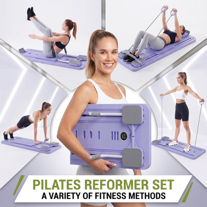 Portable Pilates Reformer Set