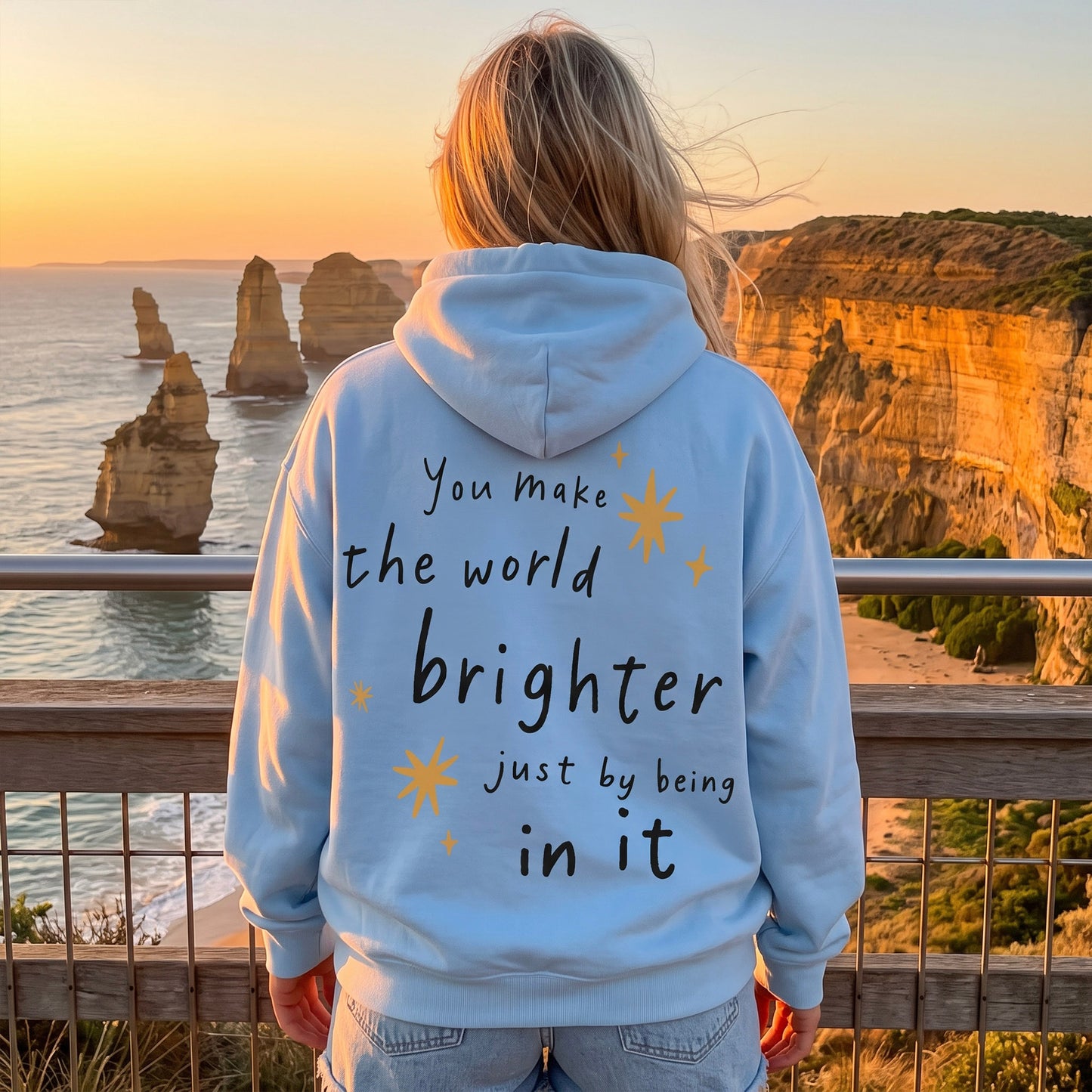 Brighter World Hoodie - Unisex Design