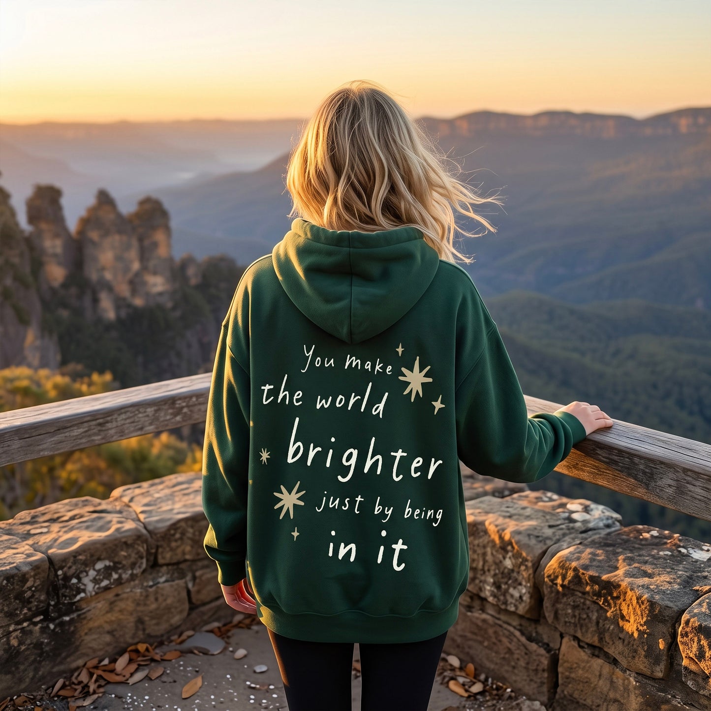 Brighter World Hoodie - Unisex Design