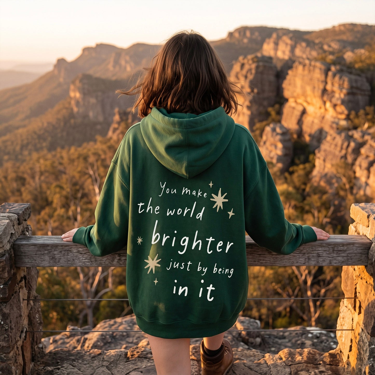 Brighter World Hoodie - Unisex Design