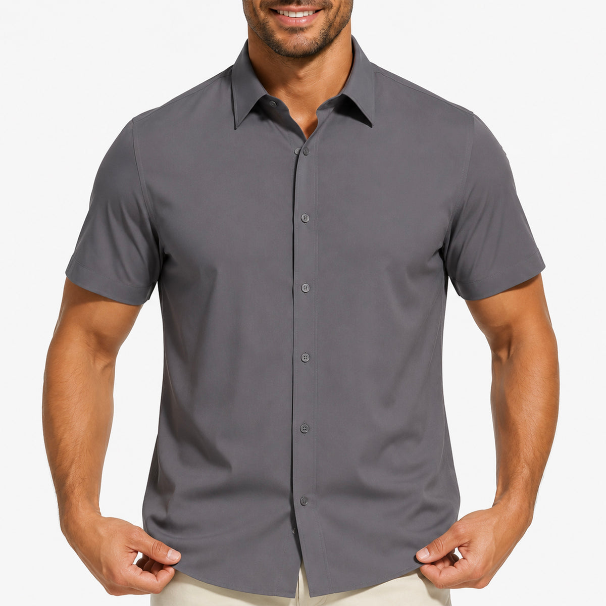 Men's Short Sleeve Cooling Shirt