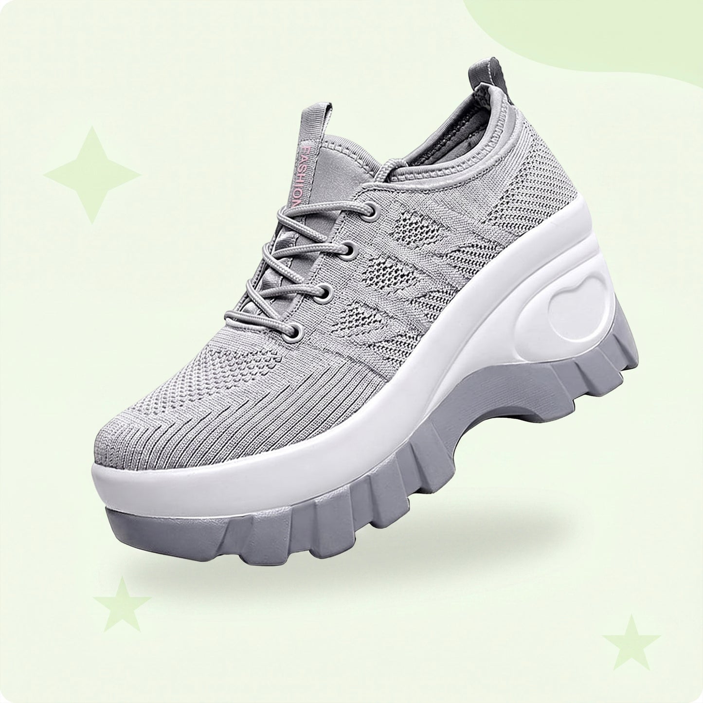 Nurse Comfort Shoes - Platform with  3-inch Height Boost