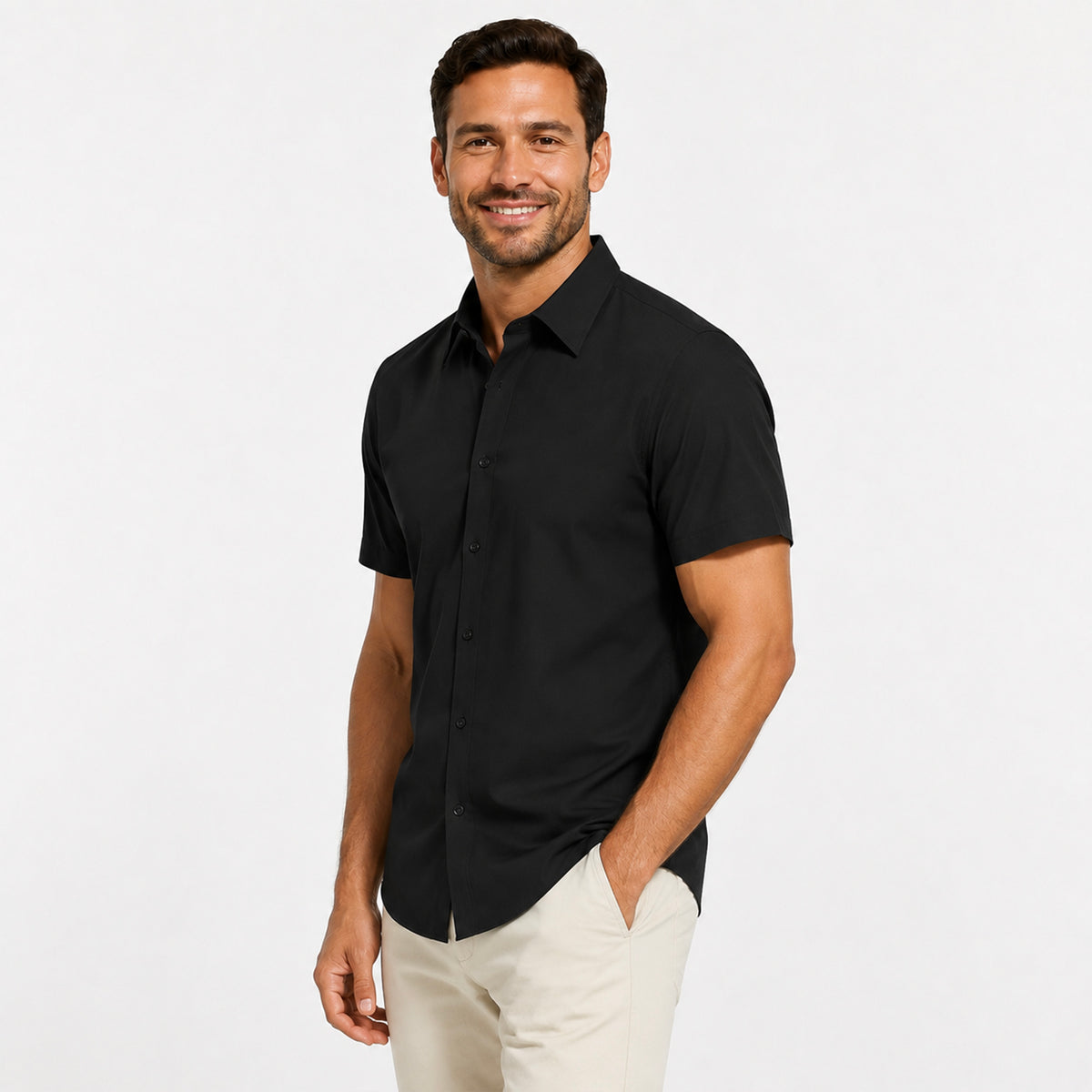 Men's Short Sleeve Cooling Shirt