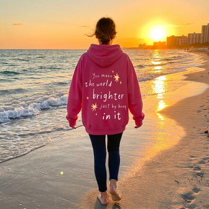 Brighter World Hoodie - Unisex Design