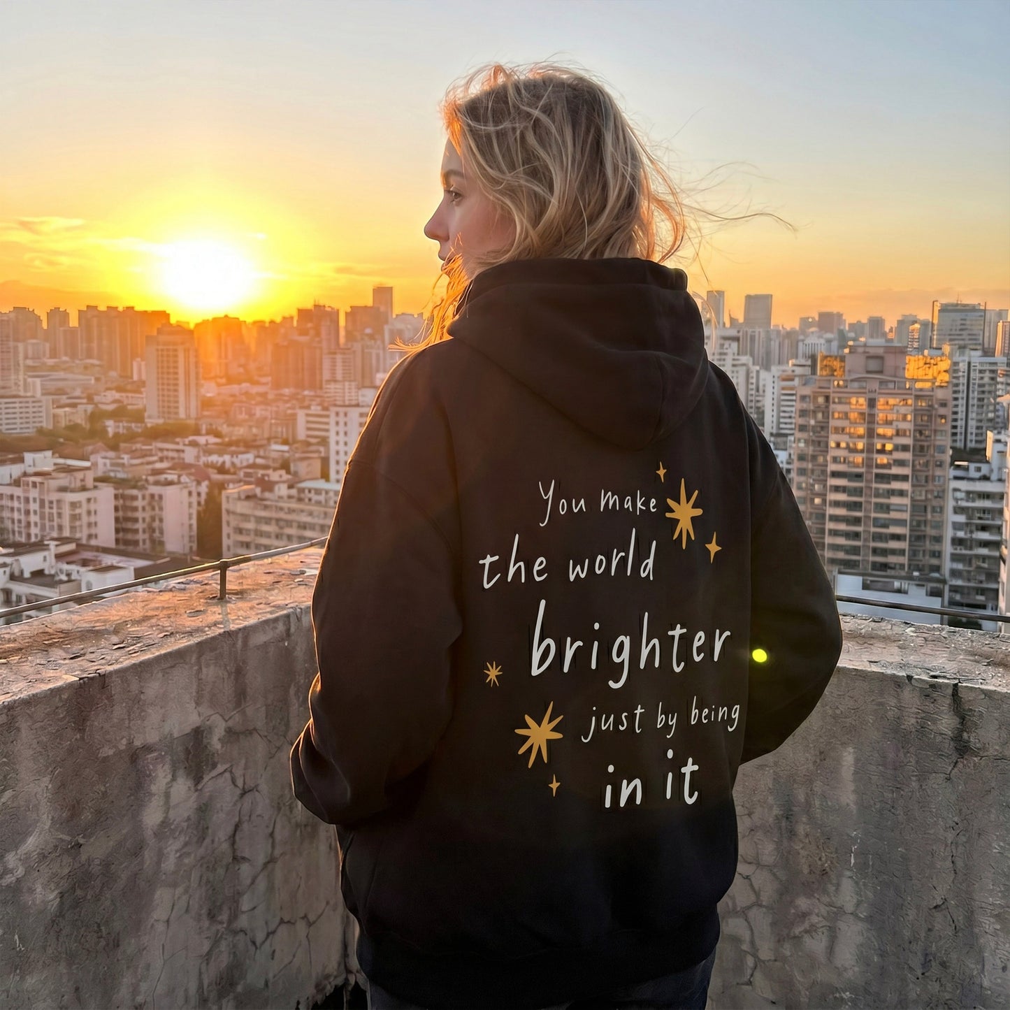 Brighter World Hoodie - Unisex Design
