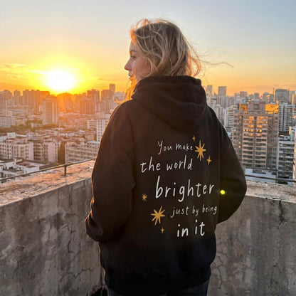 Brighter World Hoodie - Unisex Design