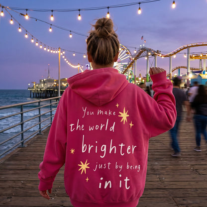 Brighter World Hoodie - Unisex Design