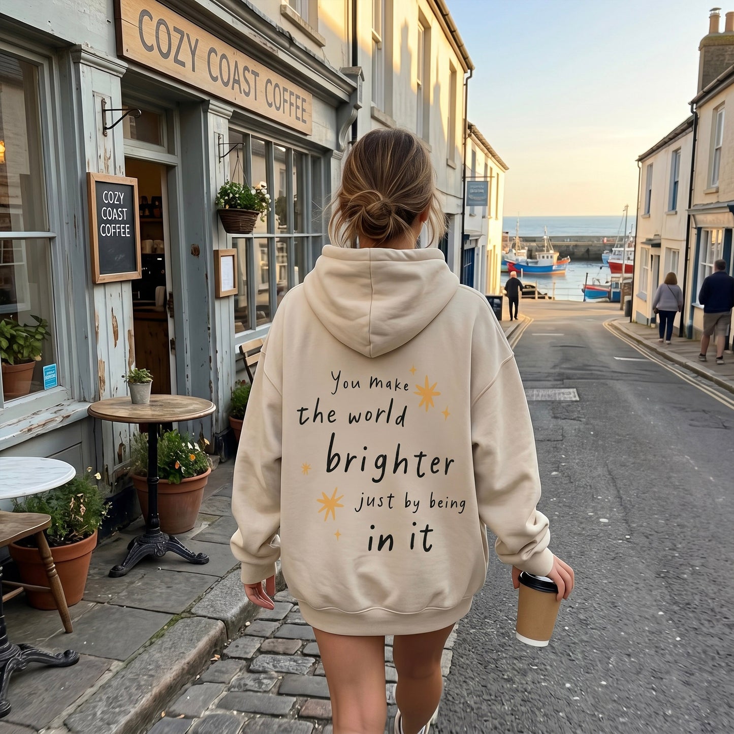 Brighter World Hoodie - Unisex Design