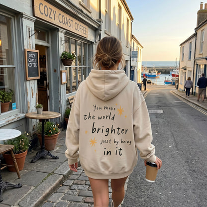Brighter World Hoodie - Unisex Design