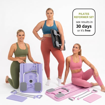 Portable Pilates Reformer Set
