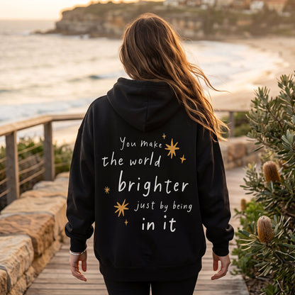 Brighter World Hoodie - Unisex Design