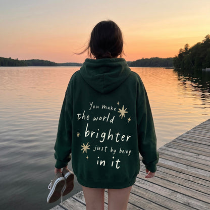 Brighter World Hoodie - Unisex Design